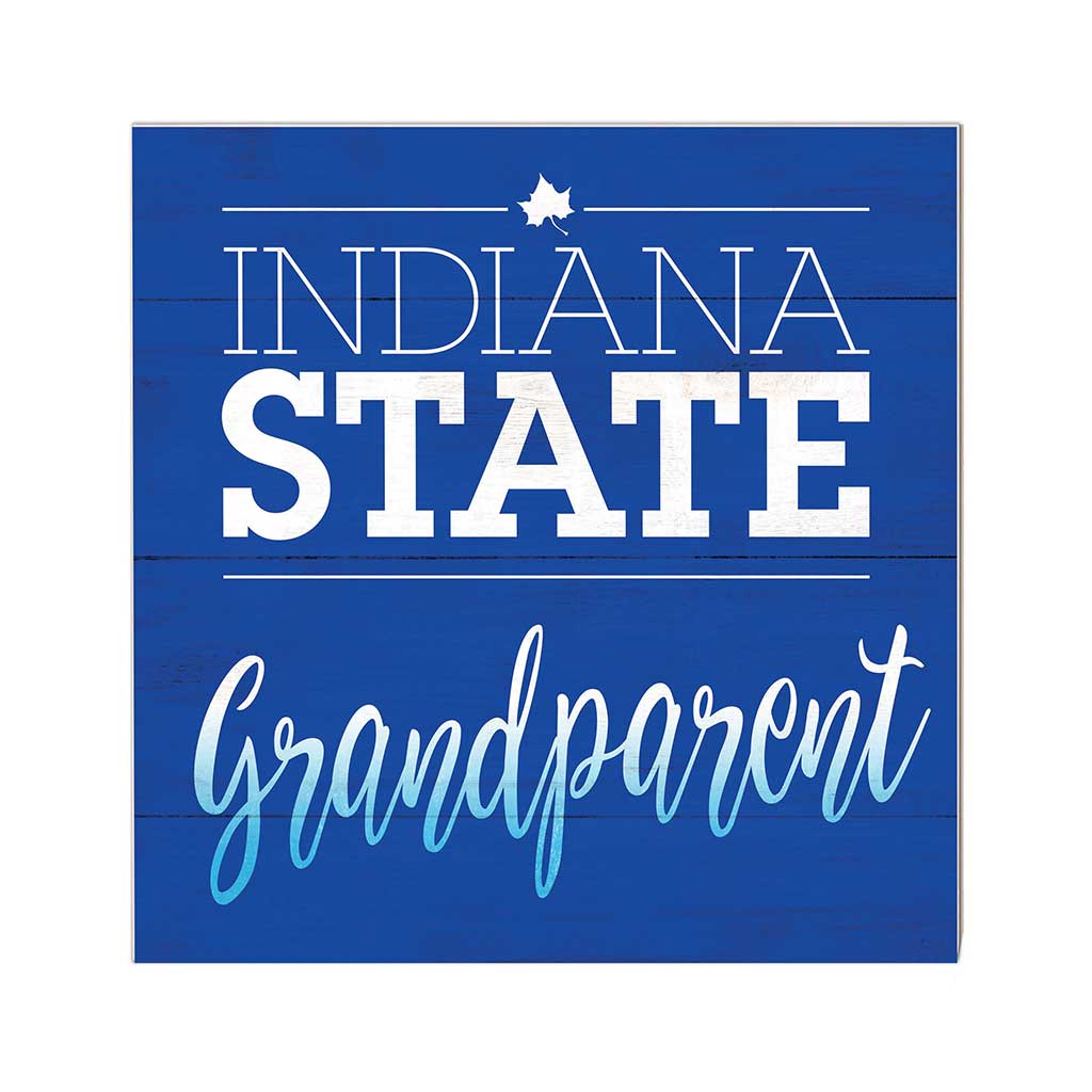 10x10 Team Grandparents Sign Indiana State Sycamores