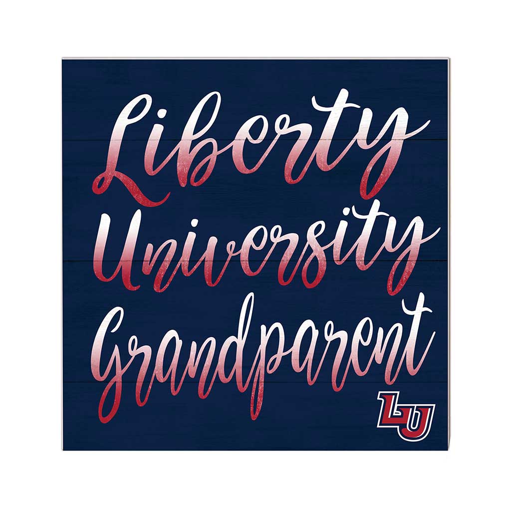 10x10 Team Grandparents Sign Liberty Flames