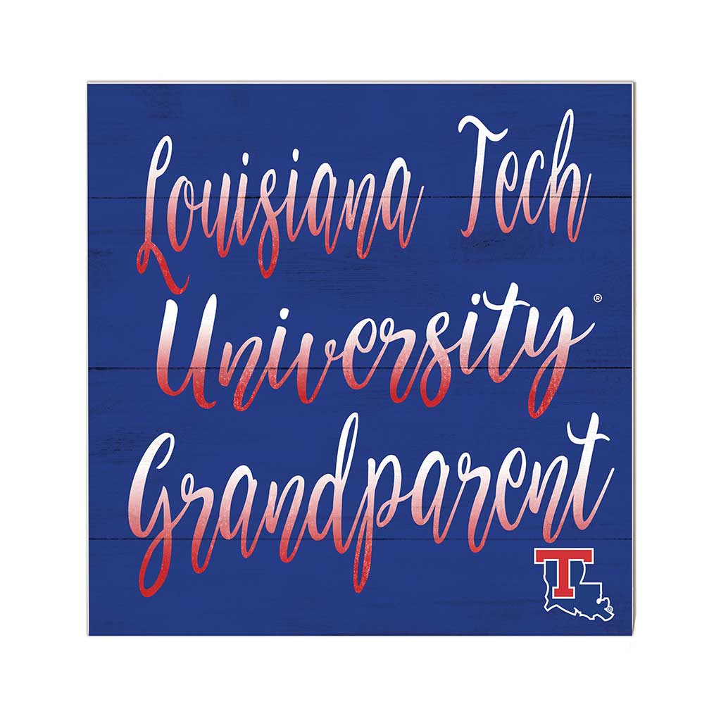10x10 Team Grandparents Sign Louisiana Tech Bulldogs