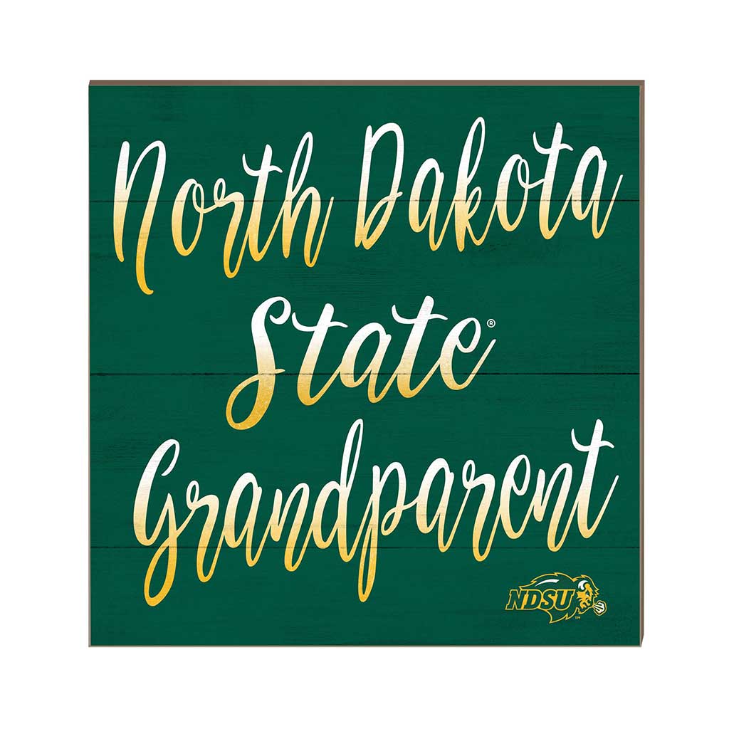 10x10 Team Grandparents Sign North Dakota State Bison