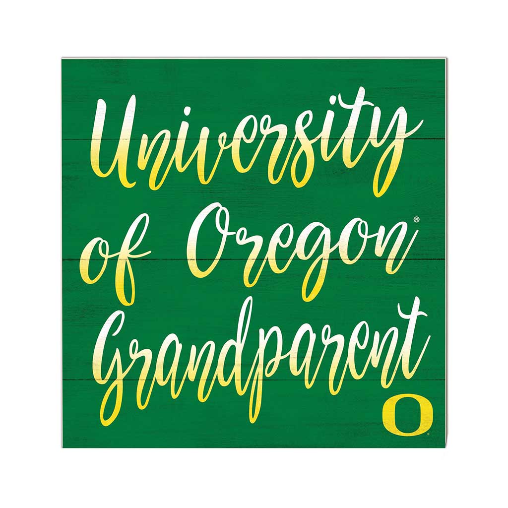 10x10 Team Grandparents Sign Oregon Ducks