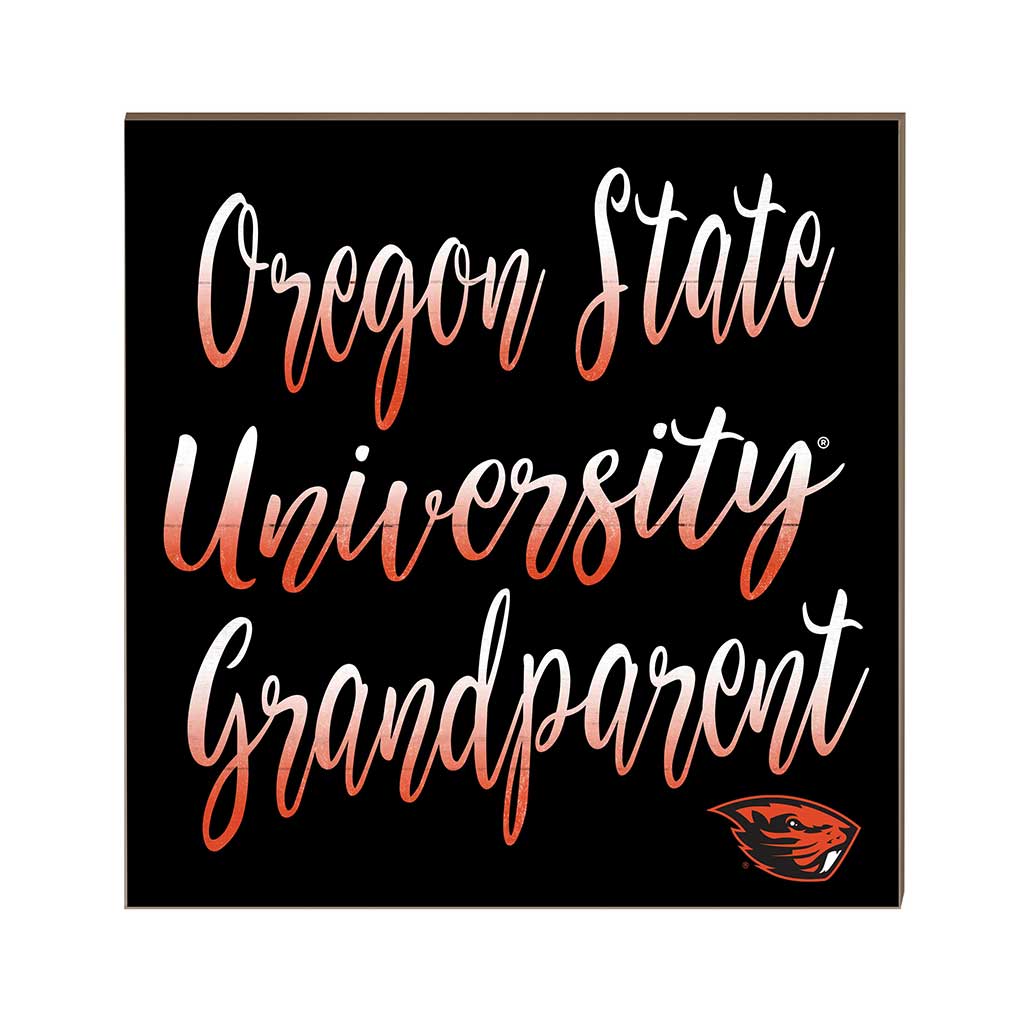 10x10 Team Grandparents Sign Oregon State Beavers
