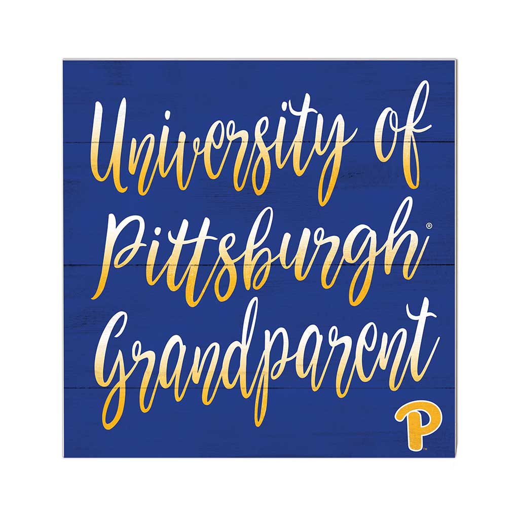 10x10 Team Grandparents Sign Pittsburgh Panthers
