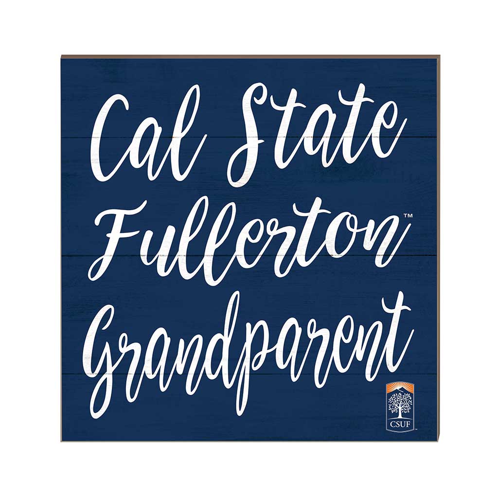 10x10 Team Grandparents Sign Cal State Fullerton Titans