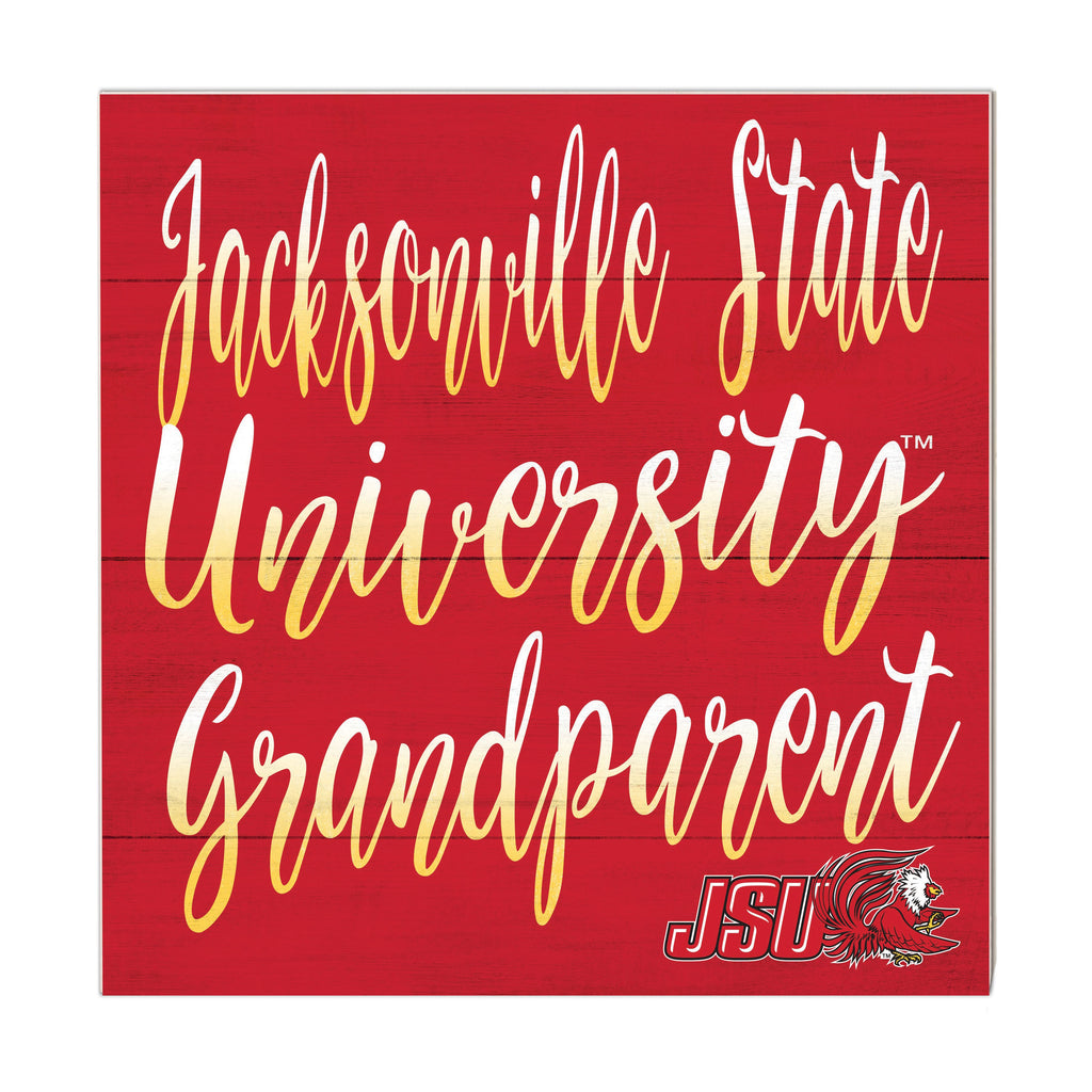 10x10 Team Grandparents Sign Jacksonville State Gamecocks