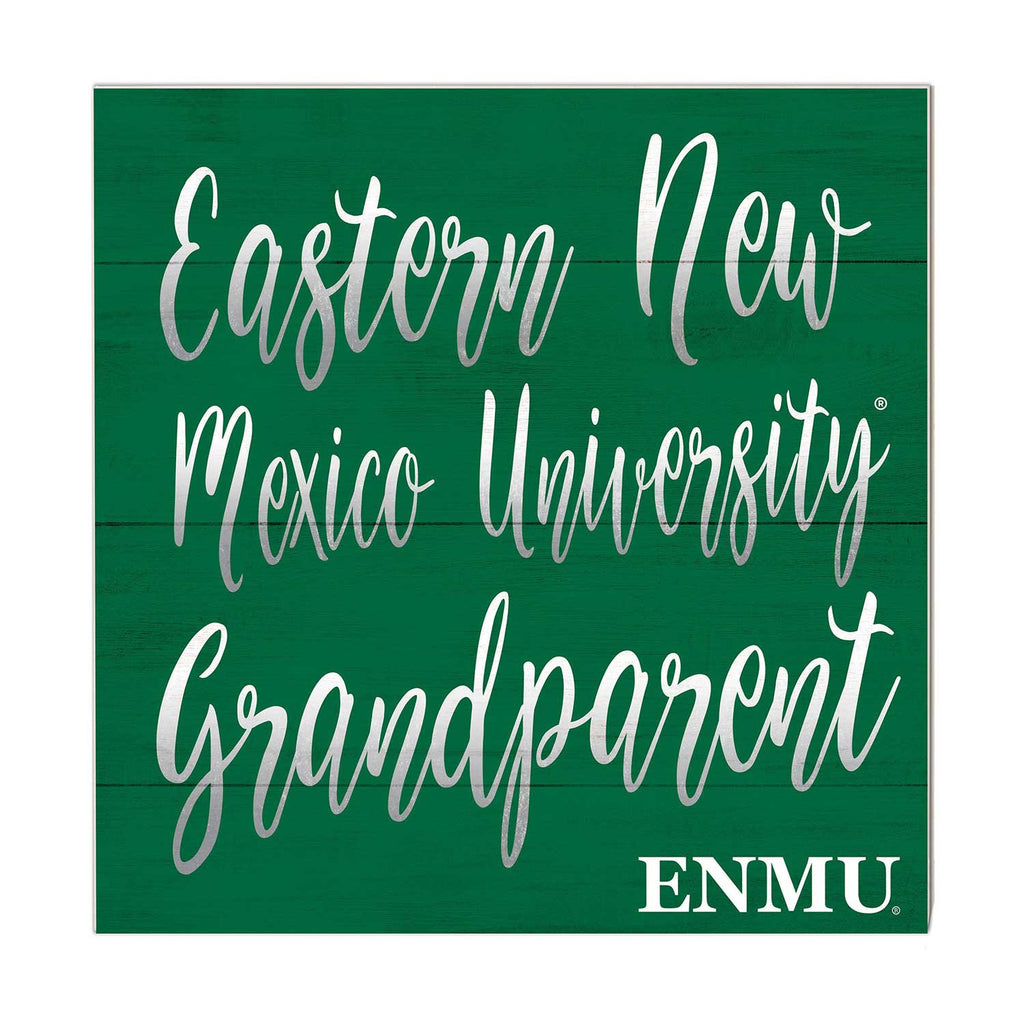 10x10 Team Grandparents Sign Eastern New Mexico Greyhounds