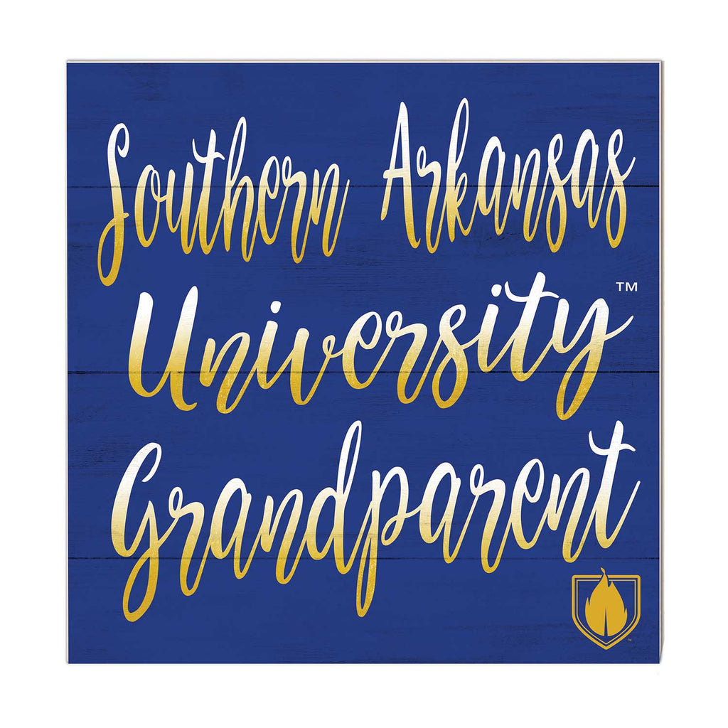 10x10 Team Grandparents Sign Southern Arkansas MULERIDERS