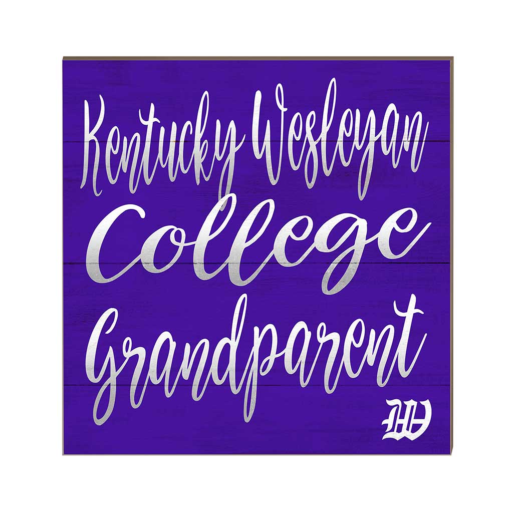 10x10 Team Grandparents Sign Kentucky Wesleyan College PANTHERS