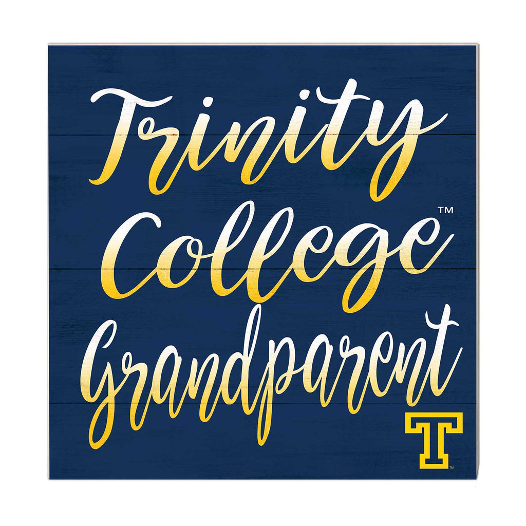 10x10 Team Grandparents Sign Trinity College Bantams