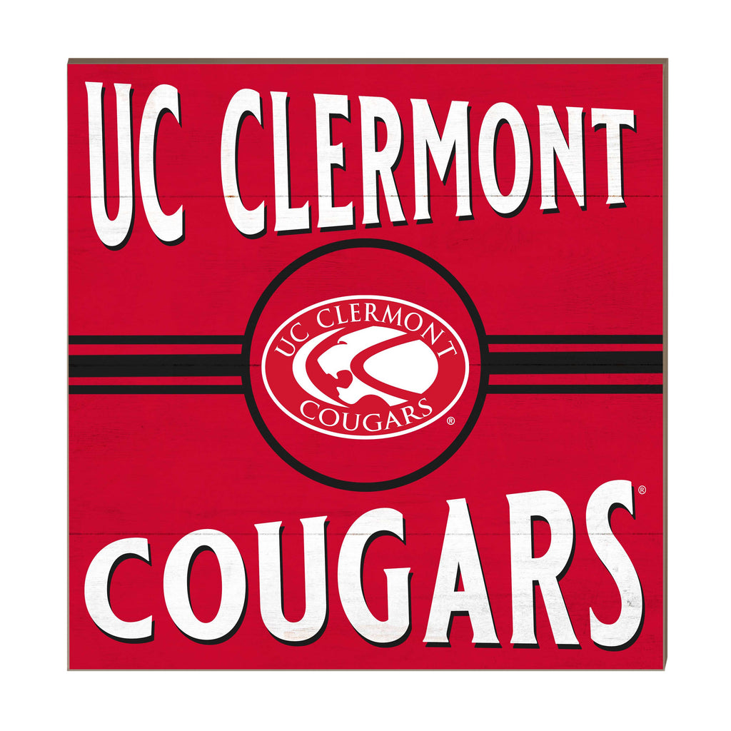 10x10 Retro Team Sign University of Cincinnati Clermont Cougars