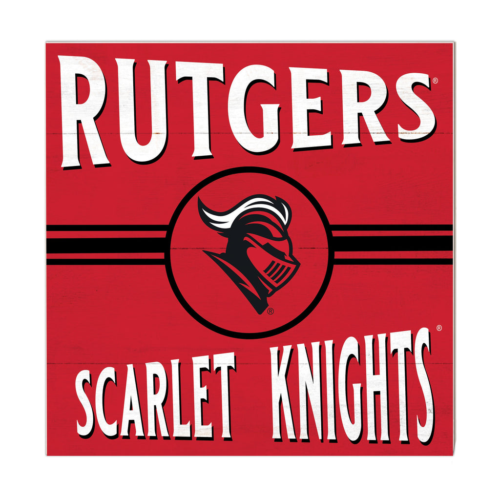 10x10 Retro Team Sign Rutgers - Newark