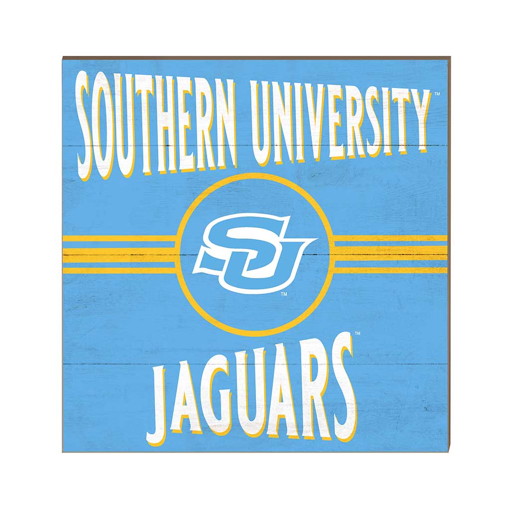 10x10 Retro Team Sign Southern University Jaguars