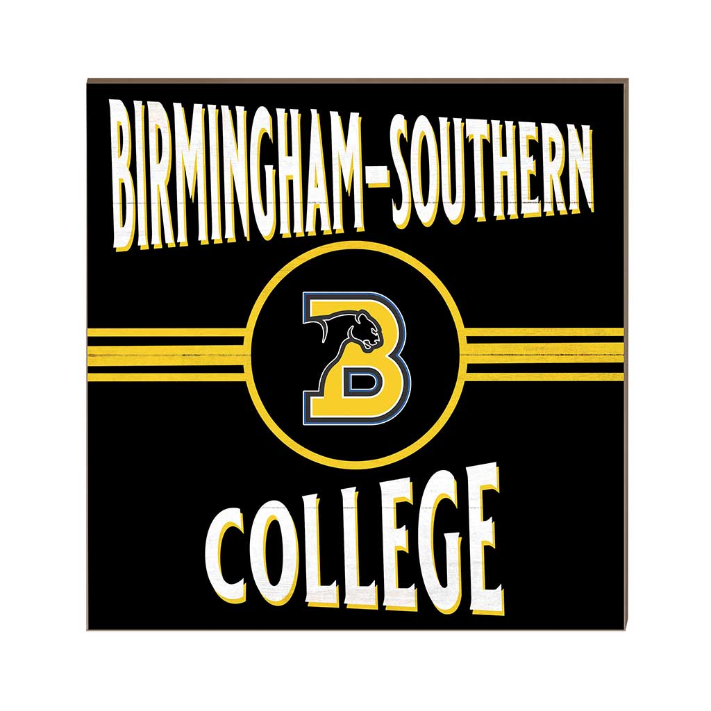 10x10 Retro Team Sign Birmingham Southern College Panthers
