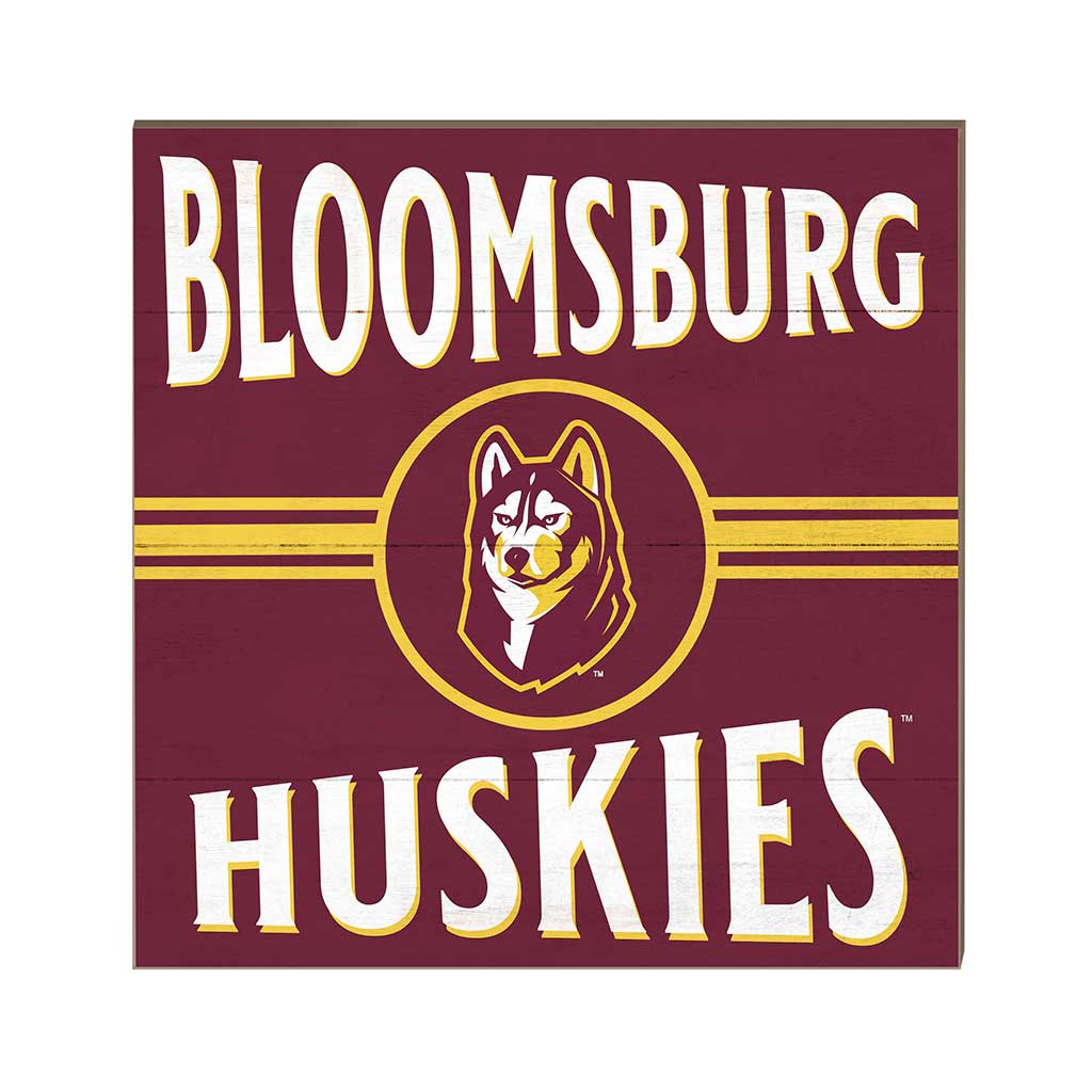 10x10 Retro Team Sign Bloomsburg Huskies