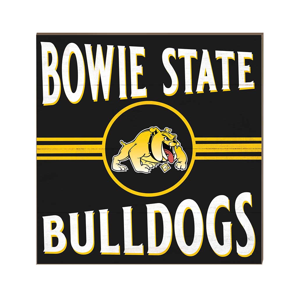 10x10 Retro Team Sign Bowie State Bulldogs