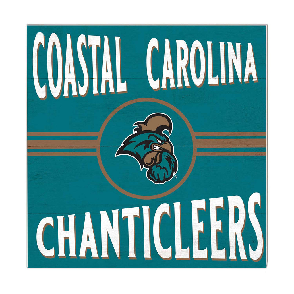 10x10 Retro Team Sign Coastal Carolina Chantileers