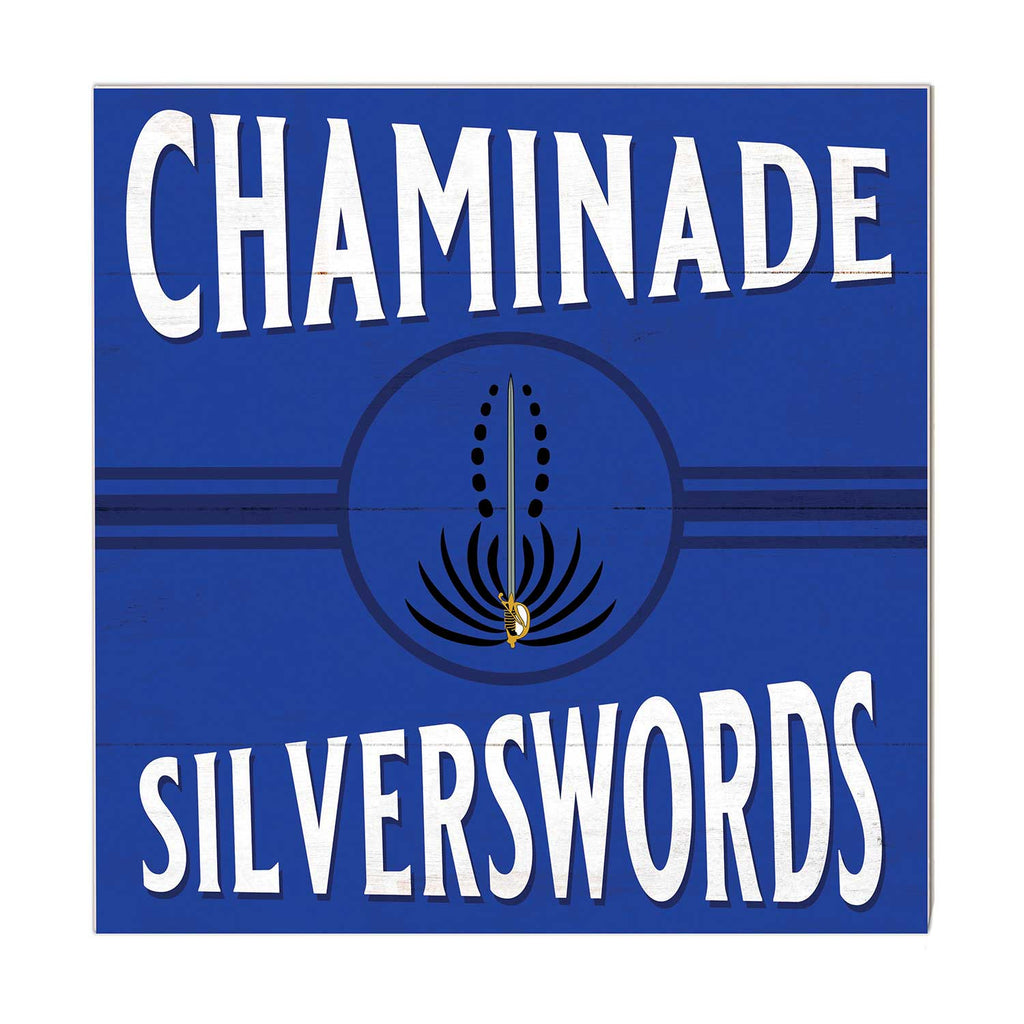 10x10 Retro Team Sign Chaminade University of Honolulu Silverswords