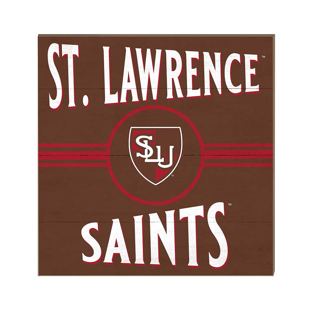 10x10 Retro Team Sign St. Lawrence University Saints