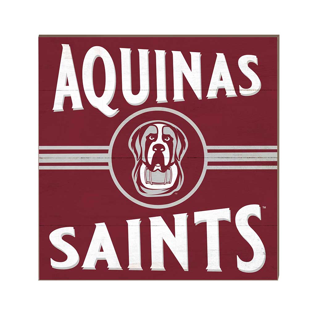 10x10 Retro Team Sign Aquinas College Saints