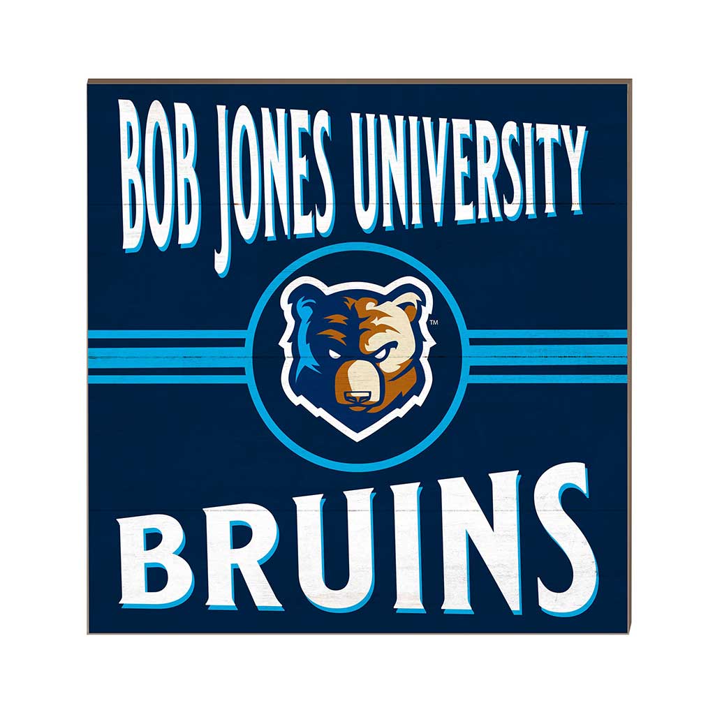 10x10 Retro Team Sign Bob Jones University Bruins
