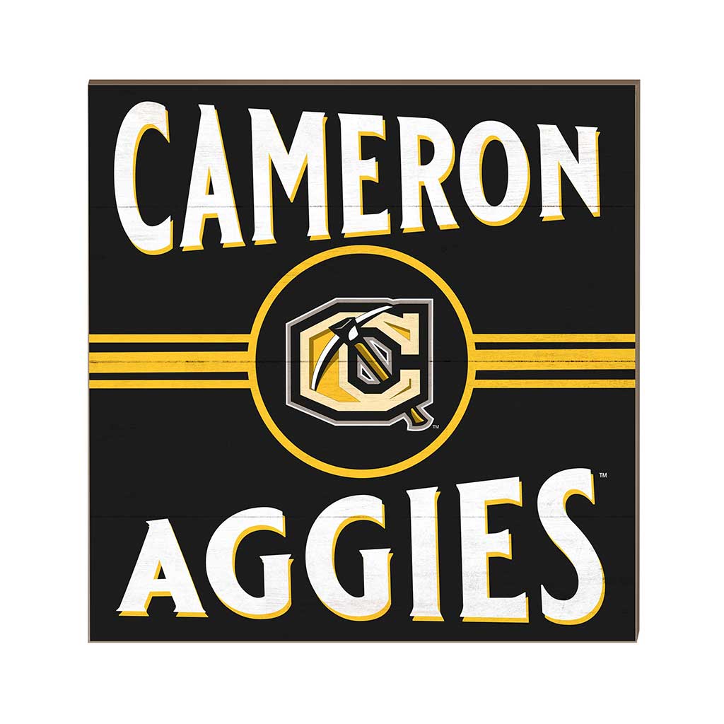 10x10 Retro Team Sign Cameron University Aggies