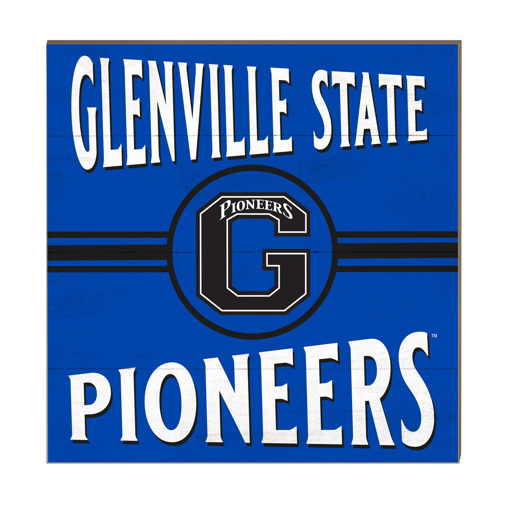 10x10 Retro Team Sign Glenville State Pioneers