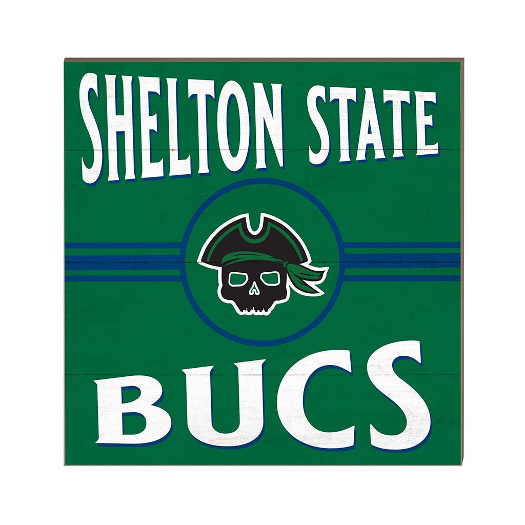 10x10 Retro Team Sign Shelton State Community College Buccaneers