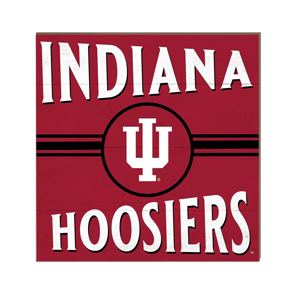 10x10 Retro Team Sign Indiana Hoosiers