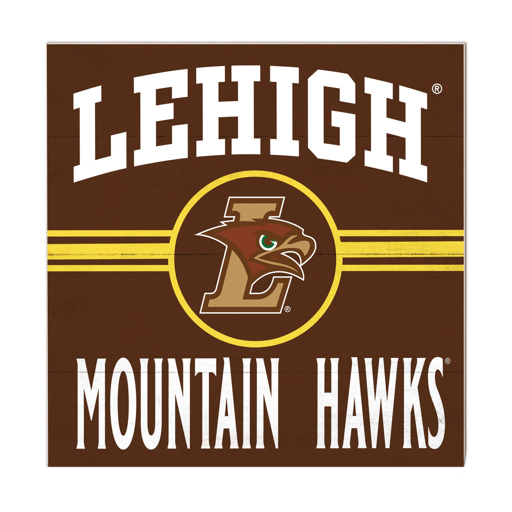 10x10 Retro Team Sign Lehigh Mountain Hawks