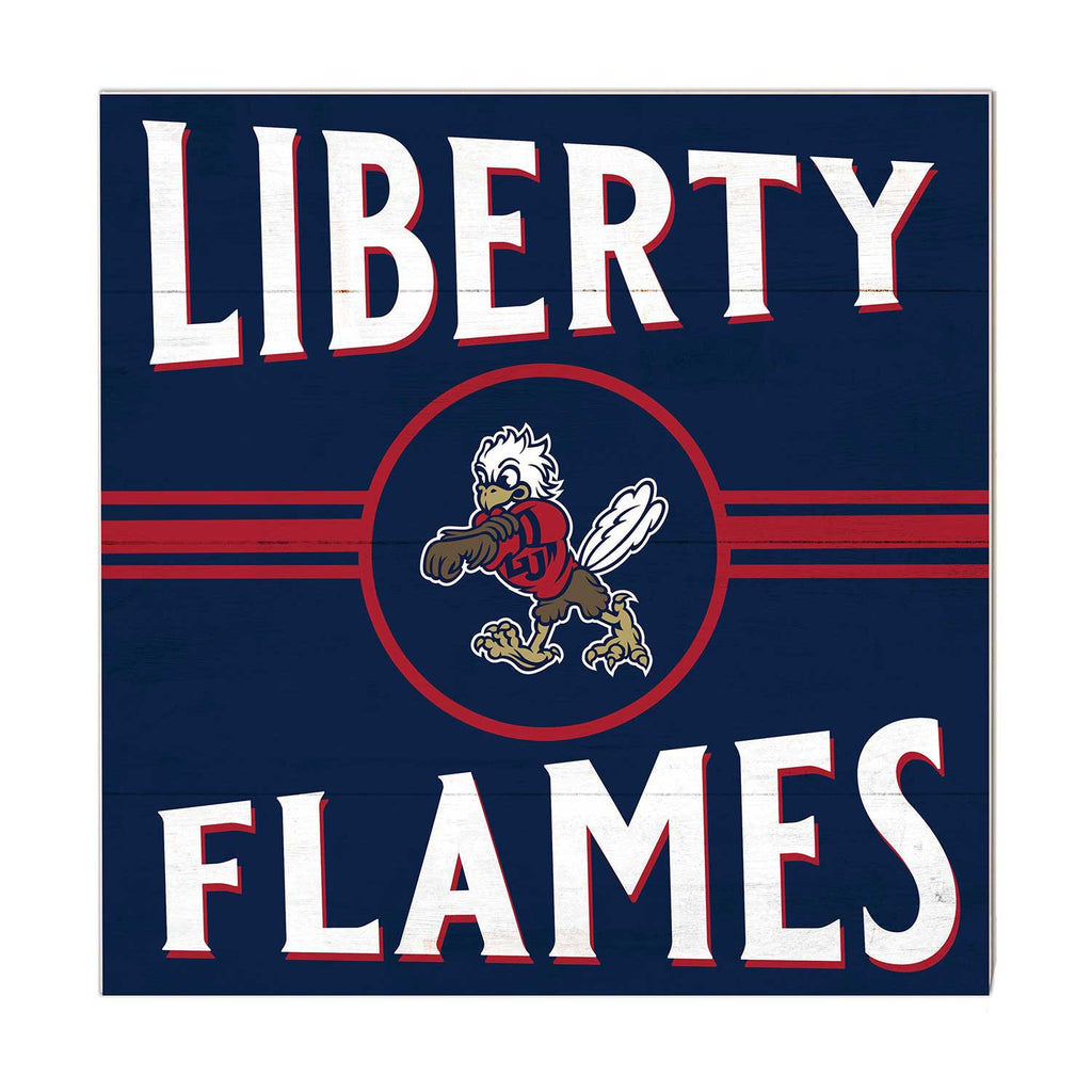 10x10 Retro Team Sign Liberty Flames