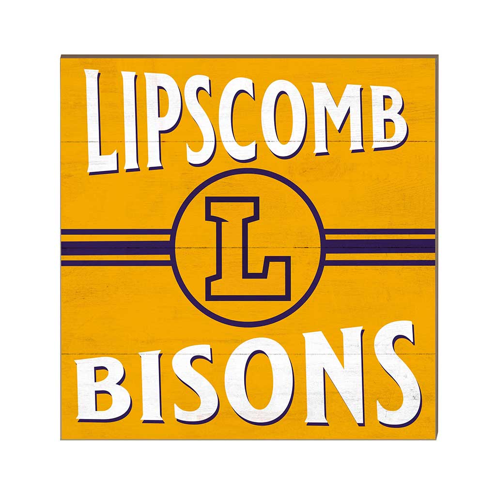 10x10 Retro Team Sign Lipscomb Bison