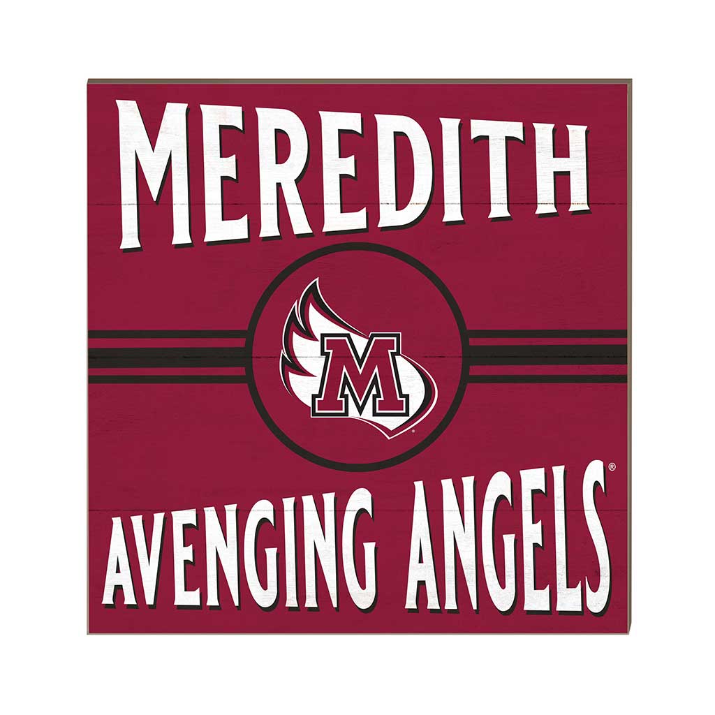 10x10 Retro Team Sign Meredith College Avenging Angels