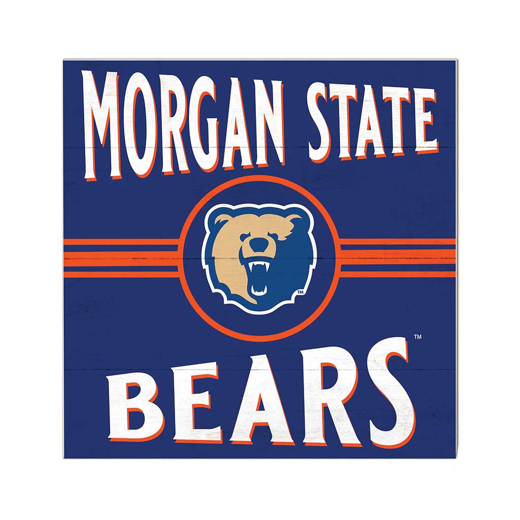 10x10 Retro Team Sign Morgan State Bears