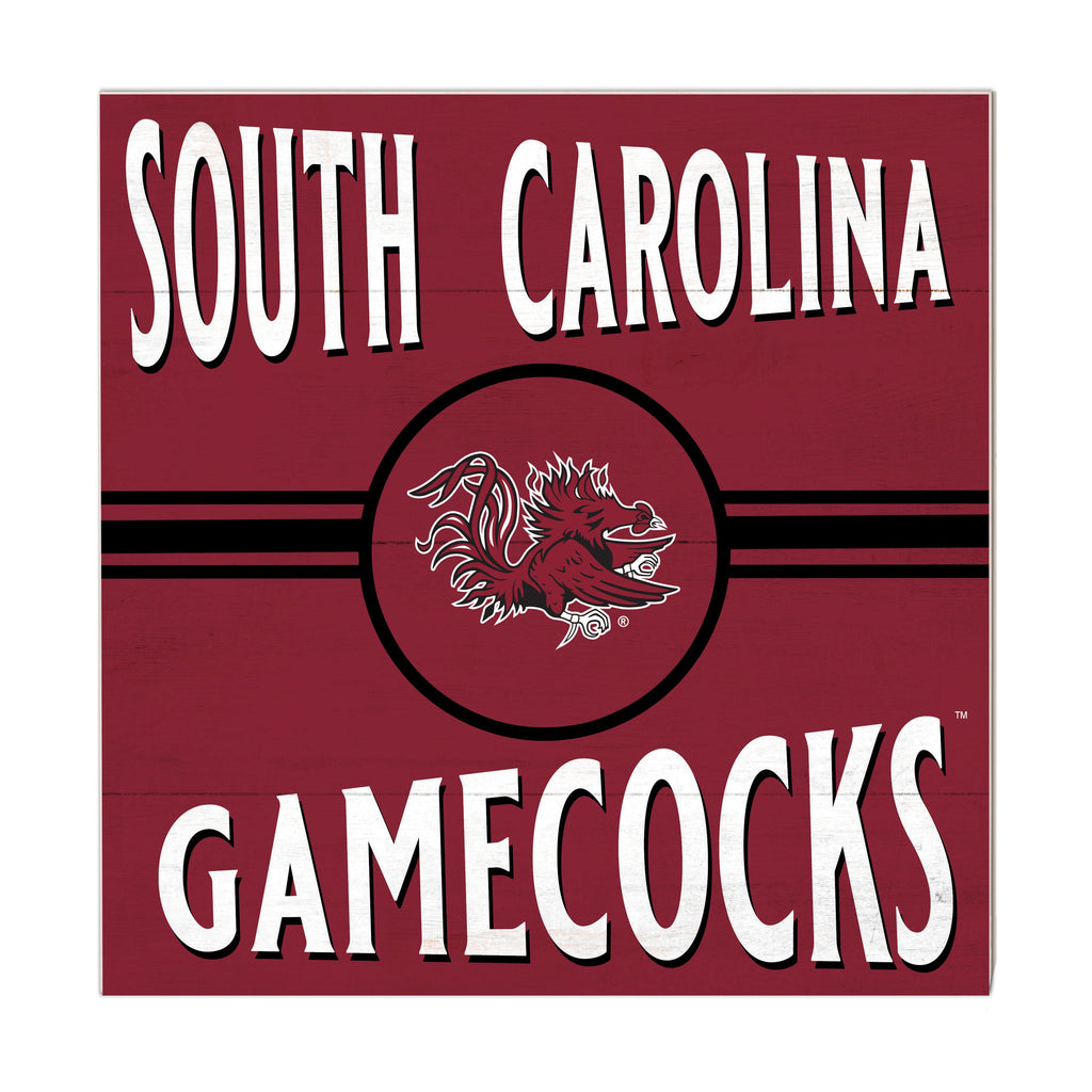 10x10 Retro Team Sign South Carolina Gamecocks