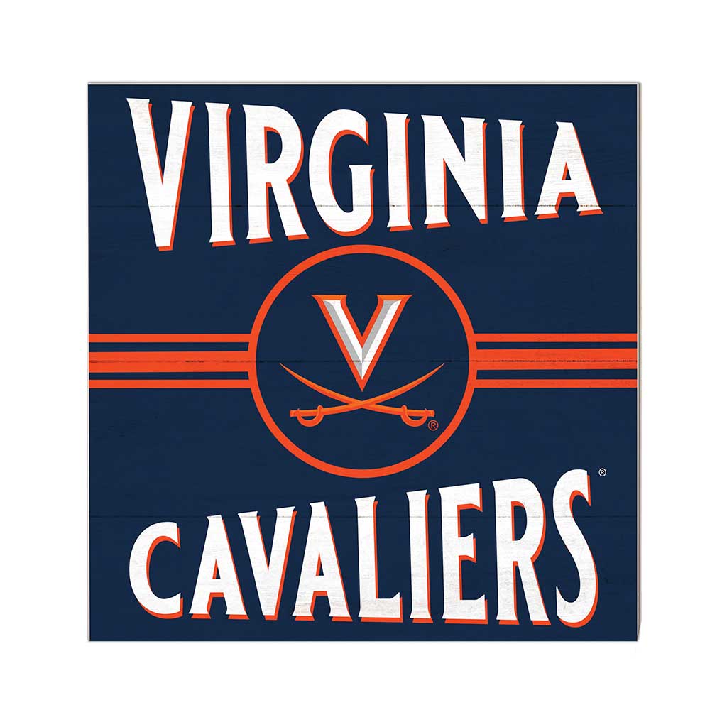10x10 Retro Team Sign Virginia Cavaliers