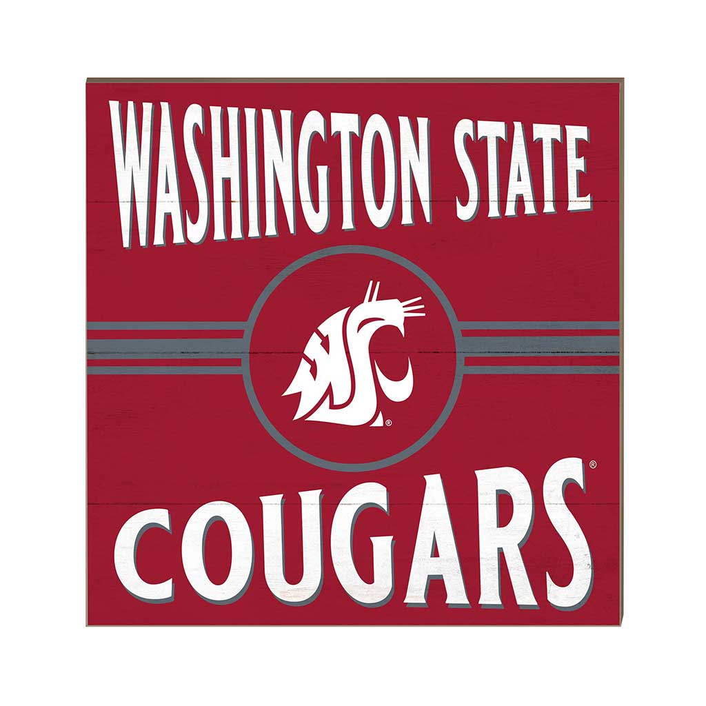 10x10 Retro Team Sign Washington State Cougars