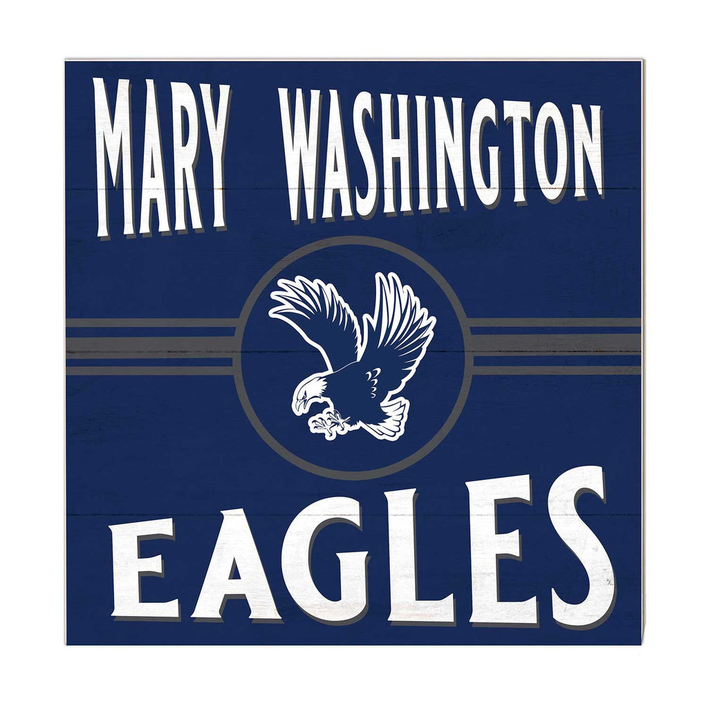 10x10 Retro Team Sign University of Mary Washington Eagles