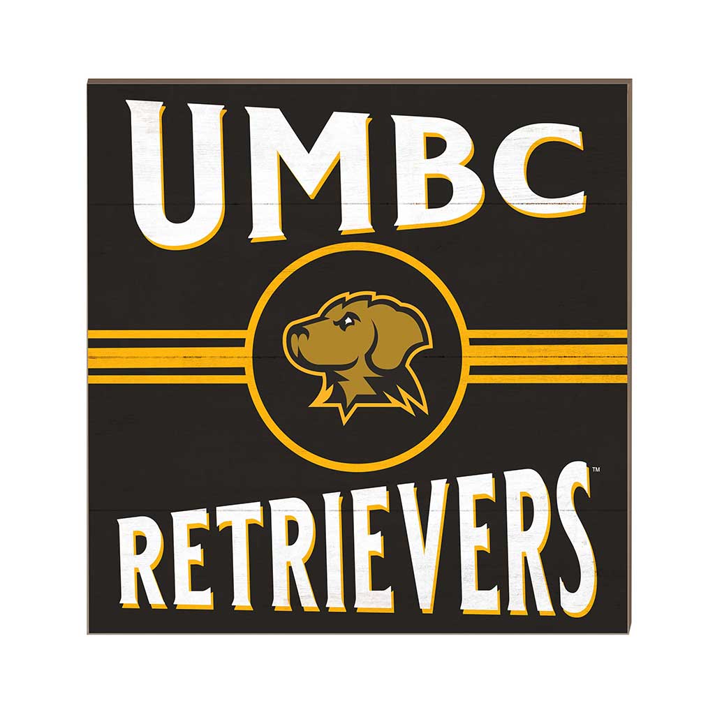 10x10 Retro Team Sign University of Maryland- Baltimore County Retrievers