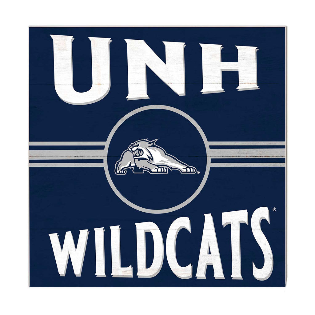 10x10 Retro Team Sign University of New Hampshire Wildcats