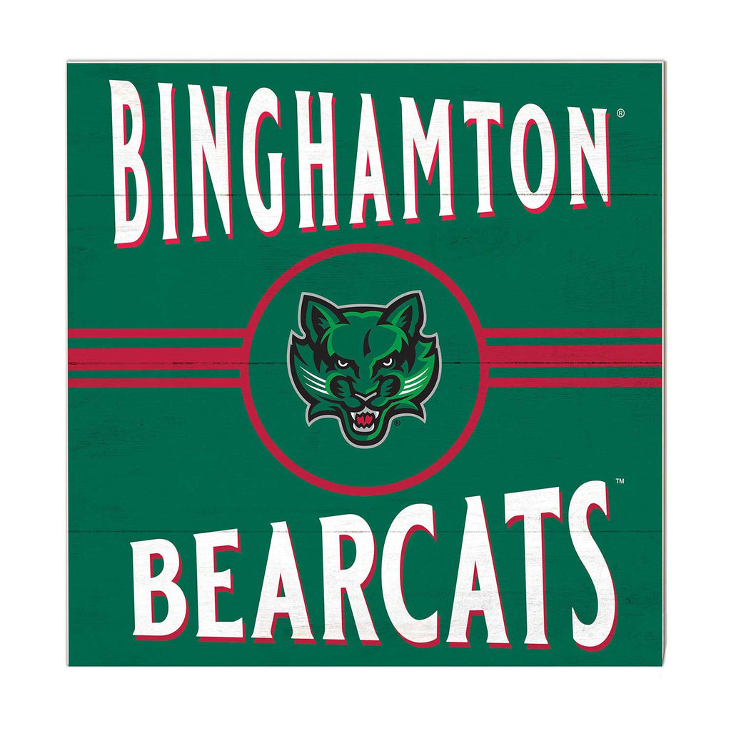 10x10 Retro Team Sign Binghamton Bearcats