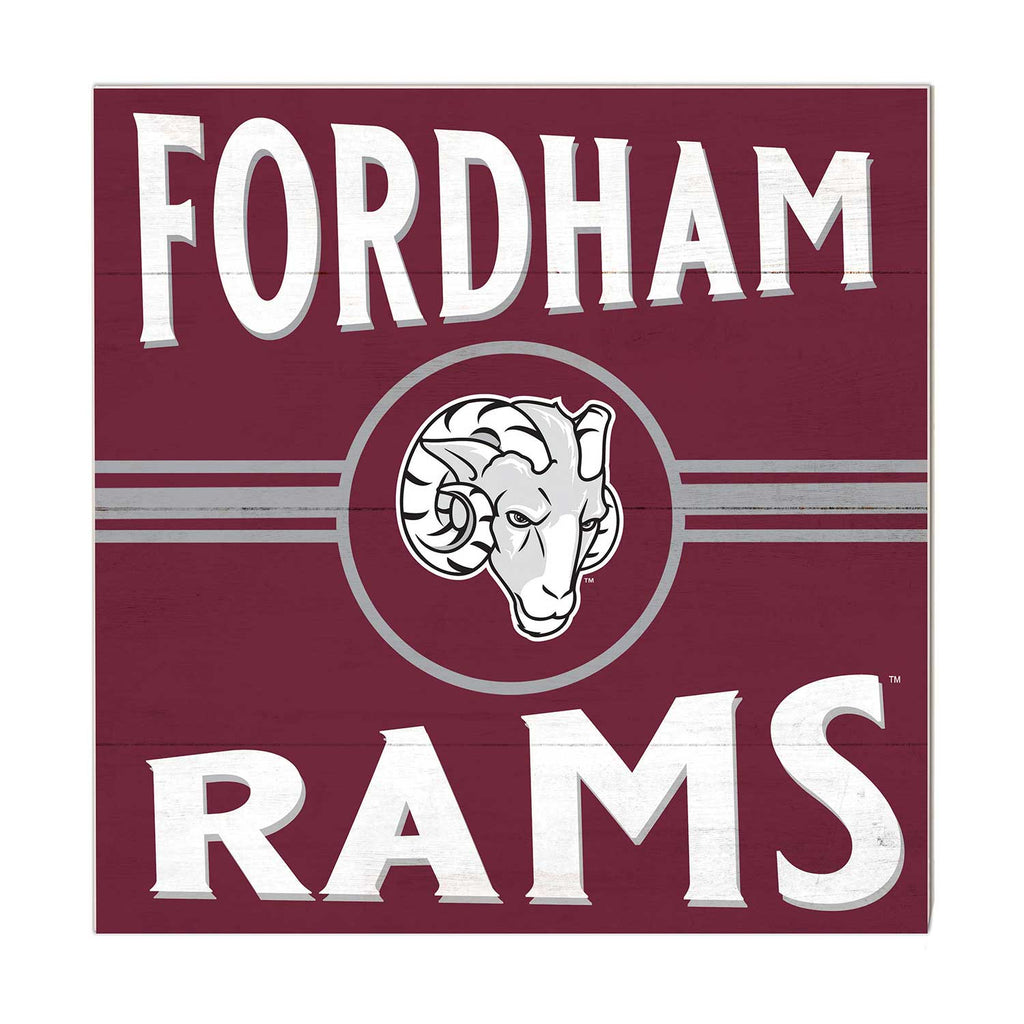 10x10 Retro Team Sign Fordham Rams