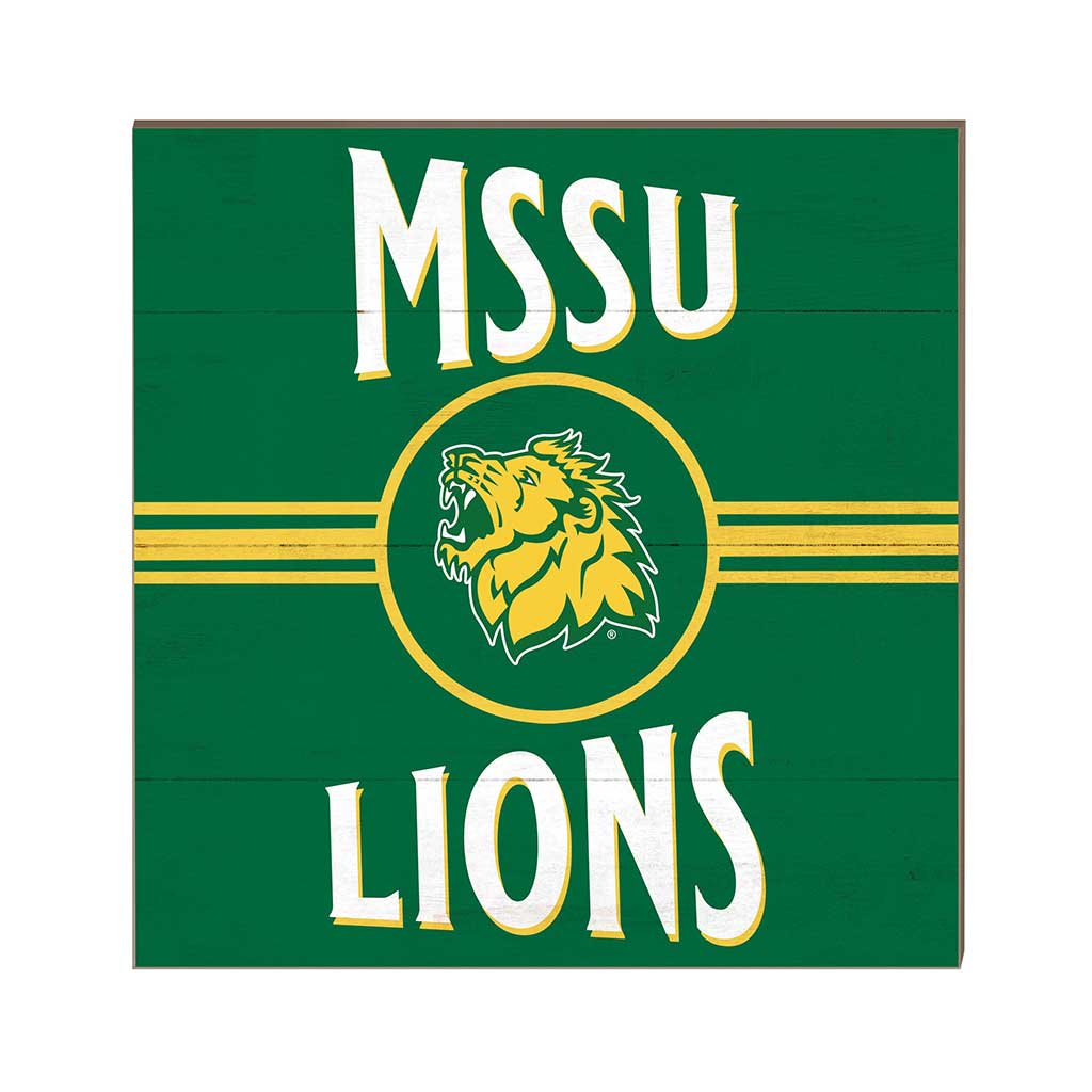 10x10 Retro Team Sign Missouri Southern State University Lions