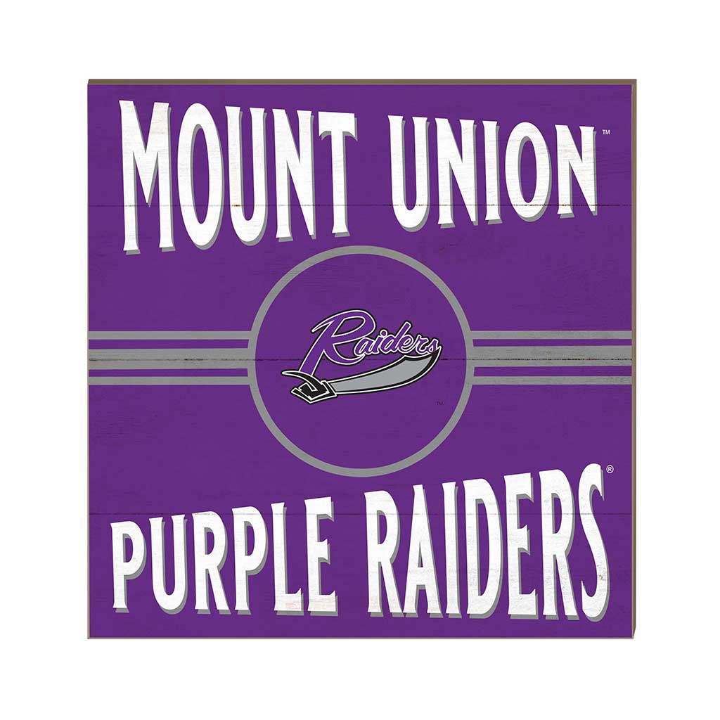 10x10 Retro Team Sign University of Mount Union Raiders