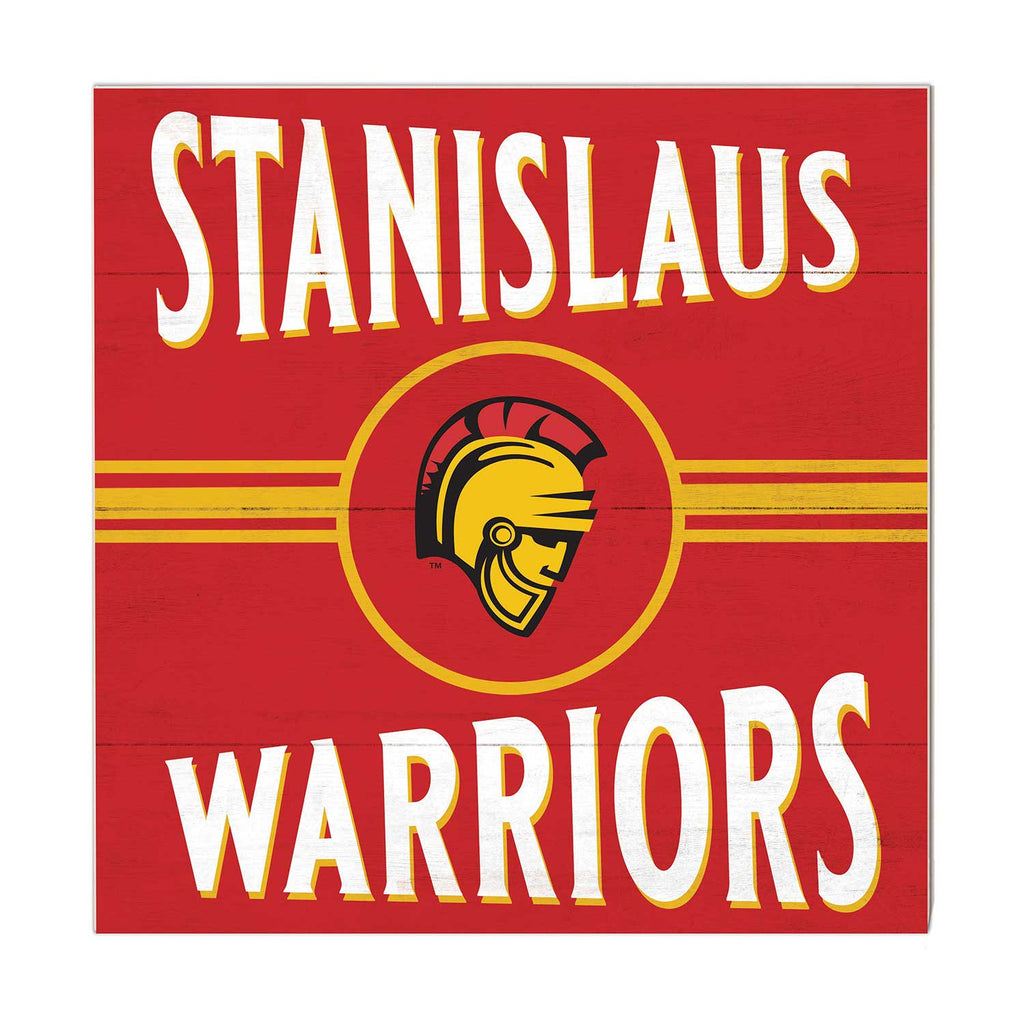 10x10 Retro Team Sign California State - Stanislaus WARRIORS