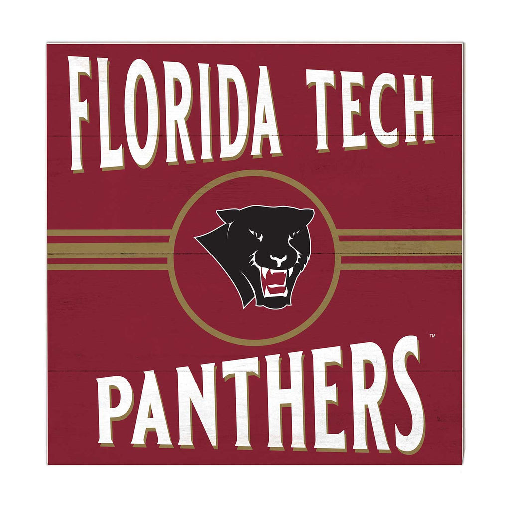 10x10 Retro Team Sign Florida Institute of Technology PANTHERS