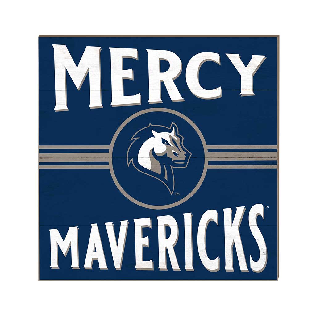 10x10 Retro Team Sign Mercy College Mavericks