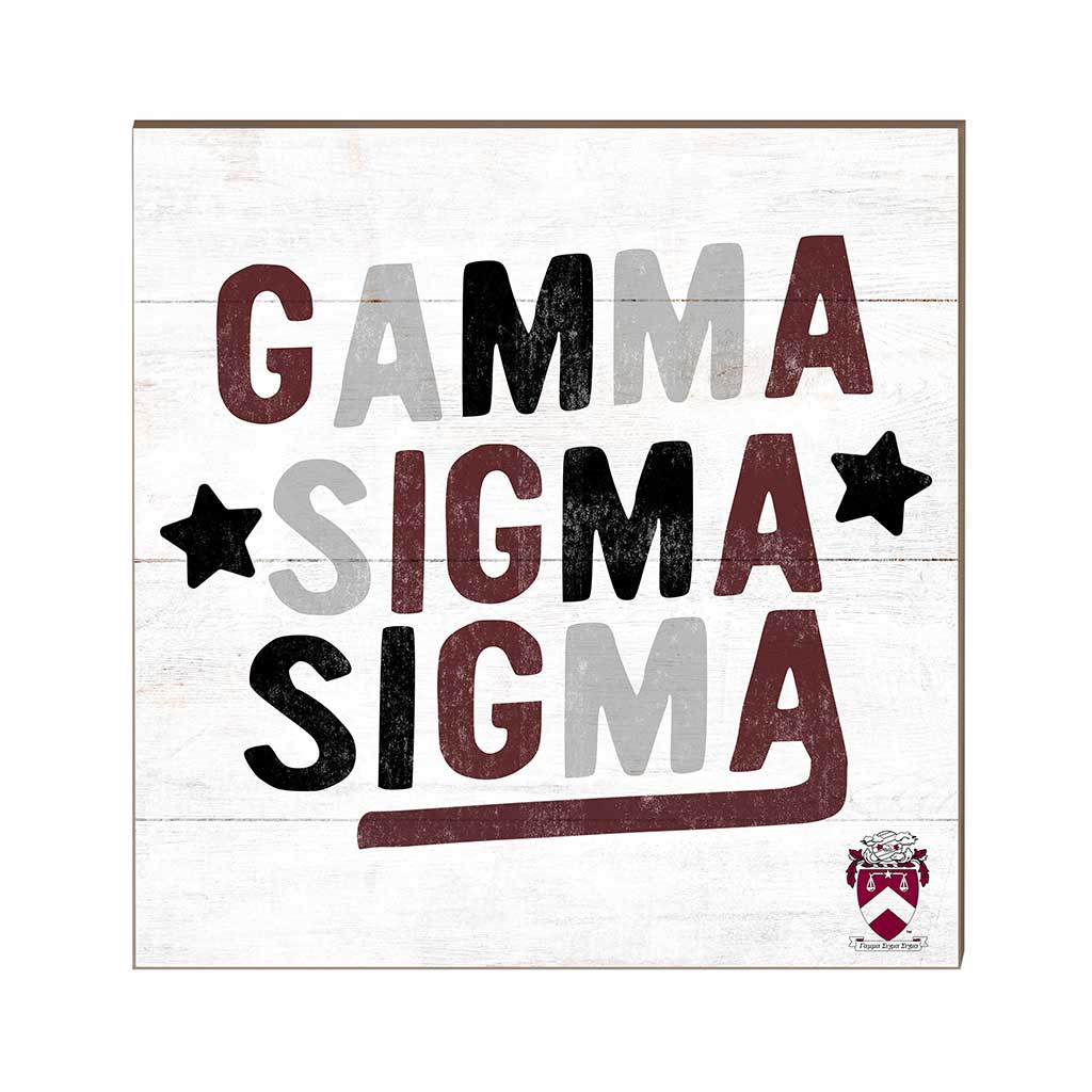 10x10 Retro Greek Sign Greek-Gamma Sigma Sigma
