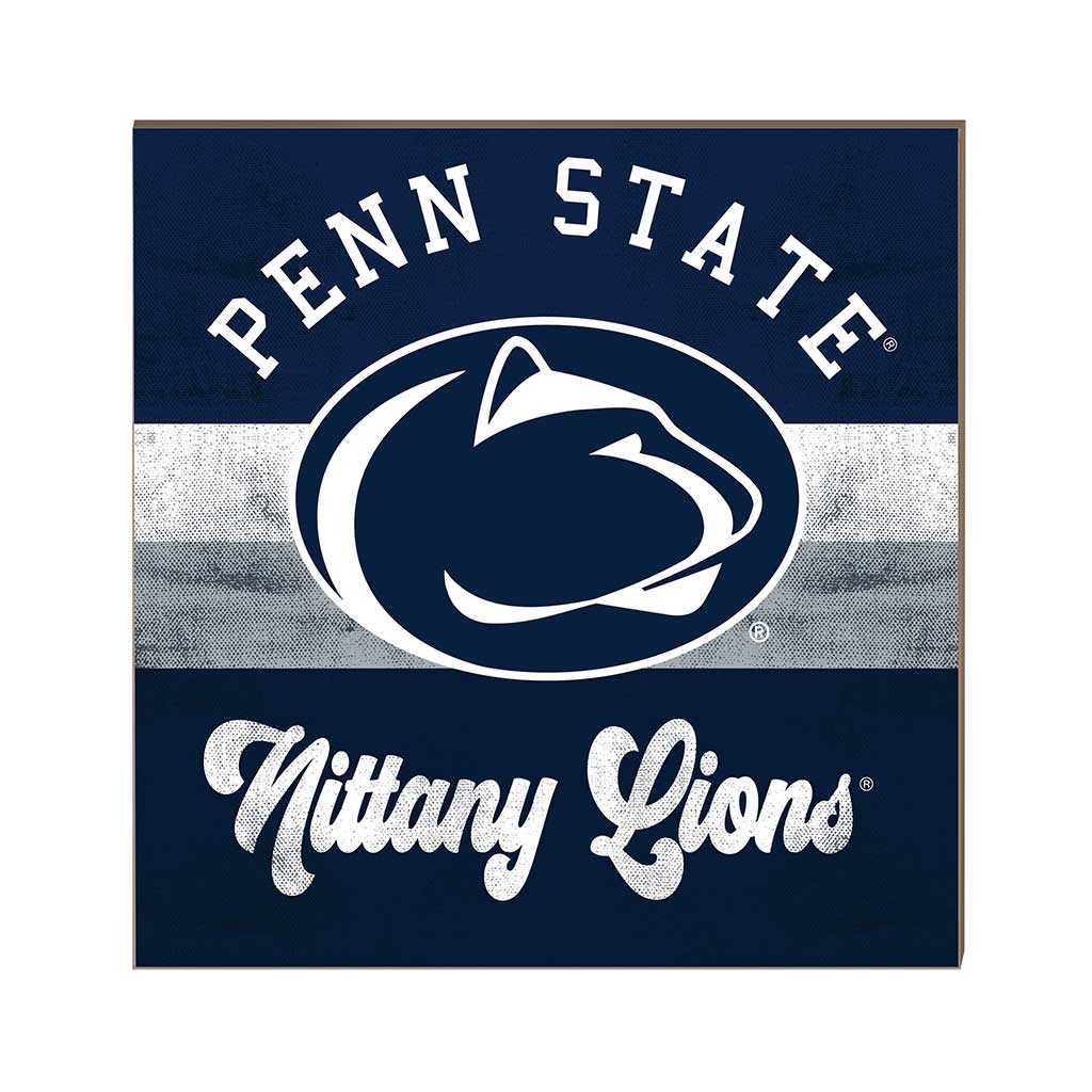 10x10 Retro Multi Color Sign Penn State Nittany Lions