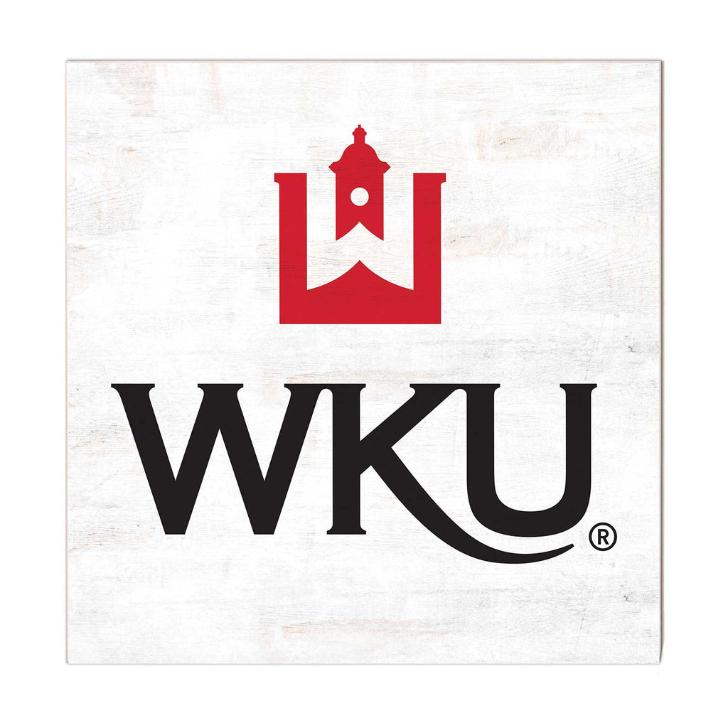 10x10 Scholastic Sign Western Kentucky Hilltoppers