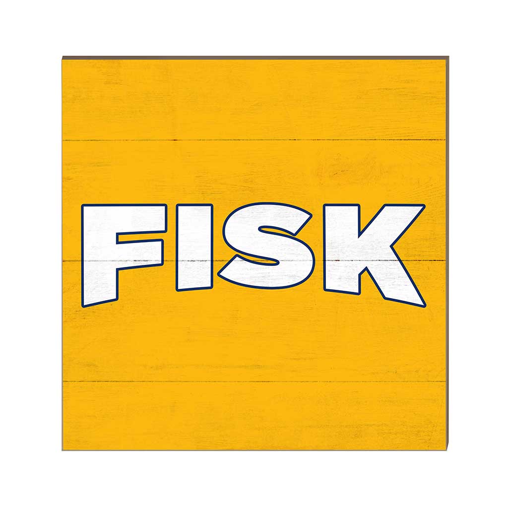 10x10 Wordmark Fisk University Bulldogs